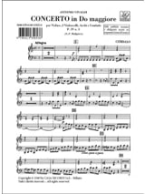 Concerto en Do Maj. - F. 4 n° 3 - Set Matériel - VIVALDI - Partition